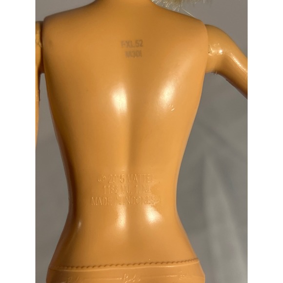 Mattel Barbie Fashionistas Doll FXL52 Blonde Bob Blue Eyes Gold Earrings 2015 - Picture 3 of 4